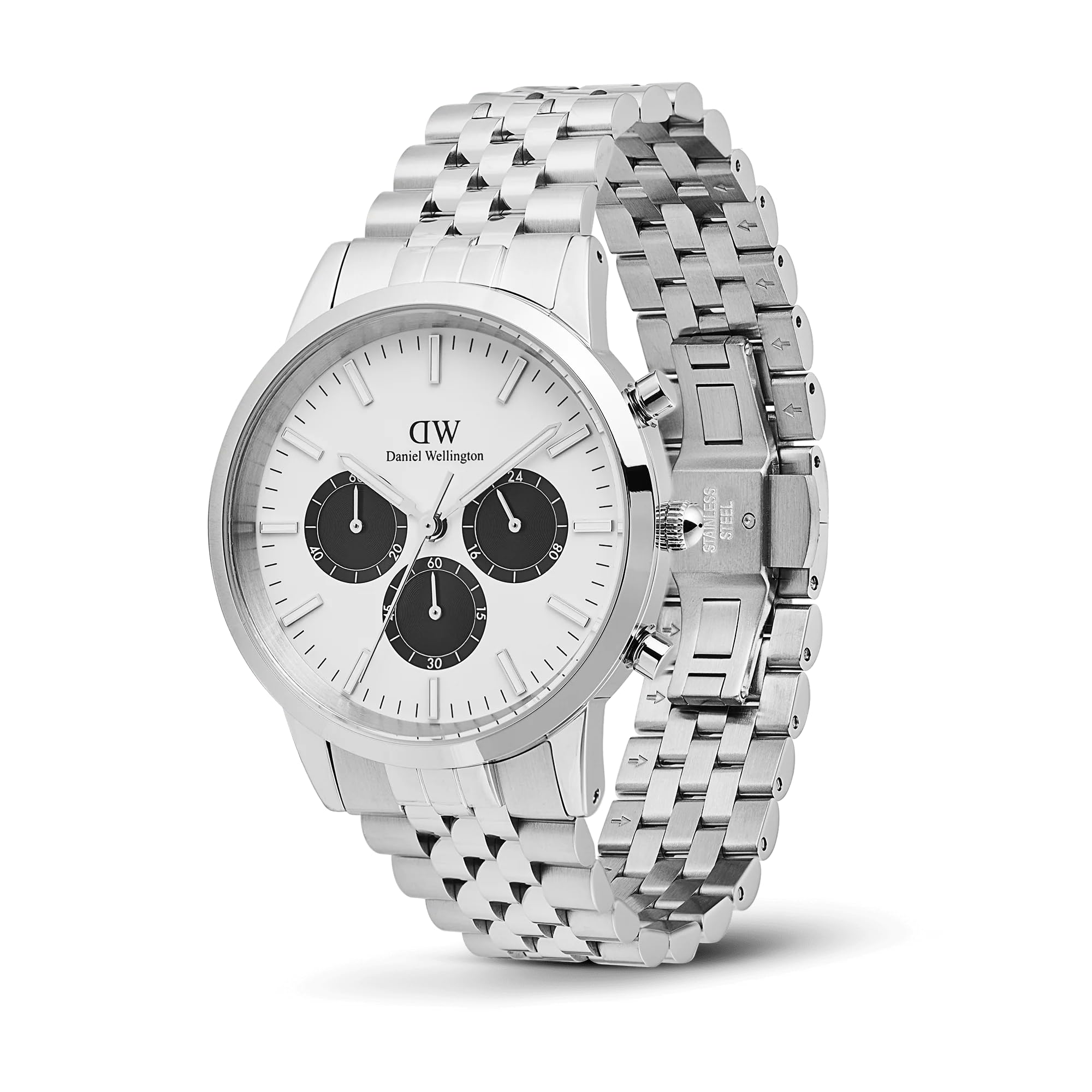 Daniel Wellington Iconic CHRONOGRAPH PANDA 42mm Orologio da Uomo