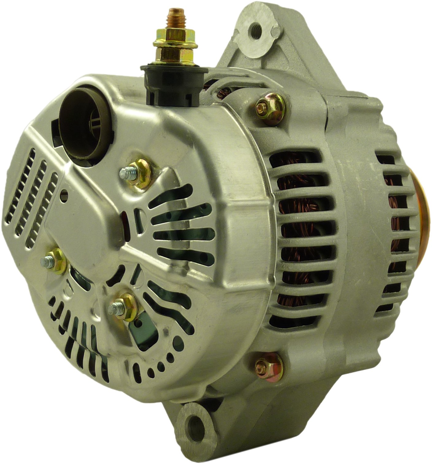 Gladiator Premium Alternator, front view with pulley