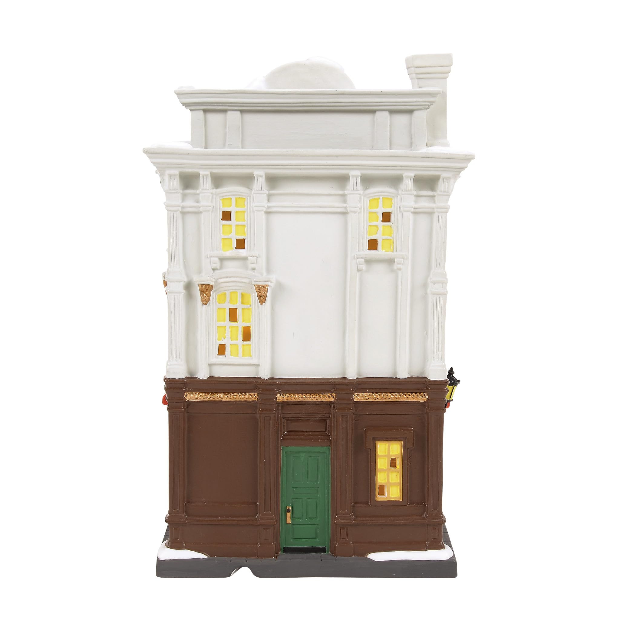 Department 56 Christmas in The City Village - Edificio Illuminato di Chris Kringles, 20 cm, Multicolore