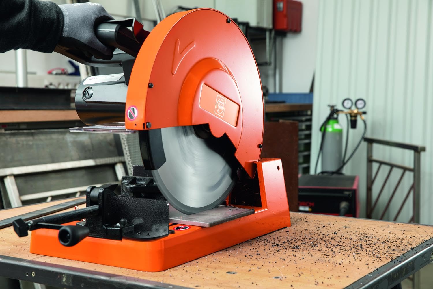 FEIN Sägeblatt für Flachstahl für Metallkappsäge MKAS 355 Ø 355 mm., 90 Zähne, Dicke 2,4 mm