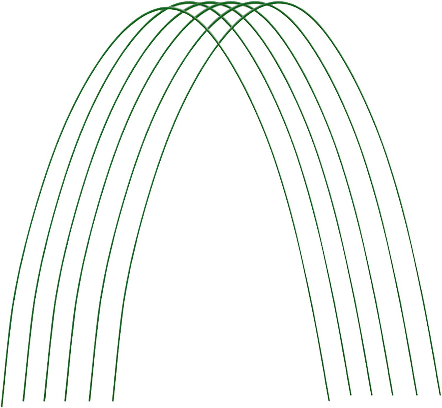 æ— 12 aros de invernadero de 47.2 pulgadas, aro de túnel de ...