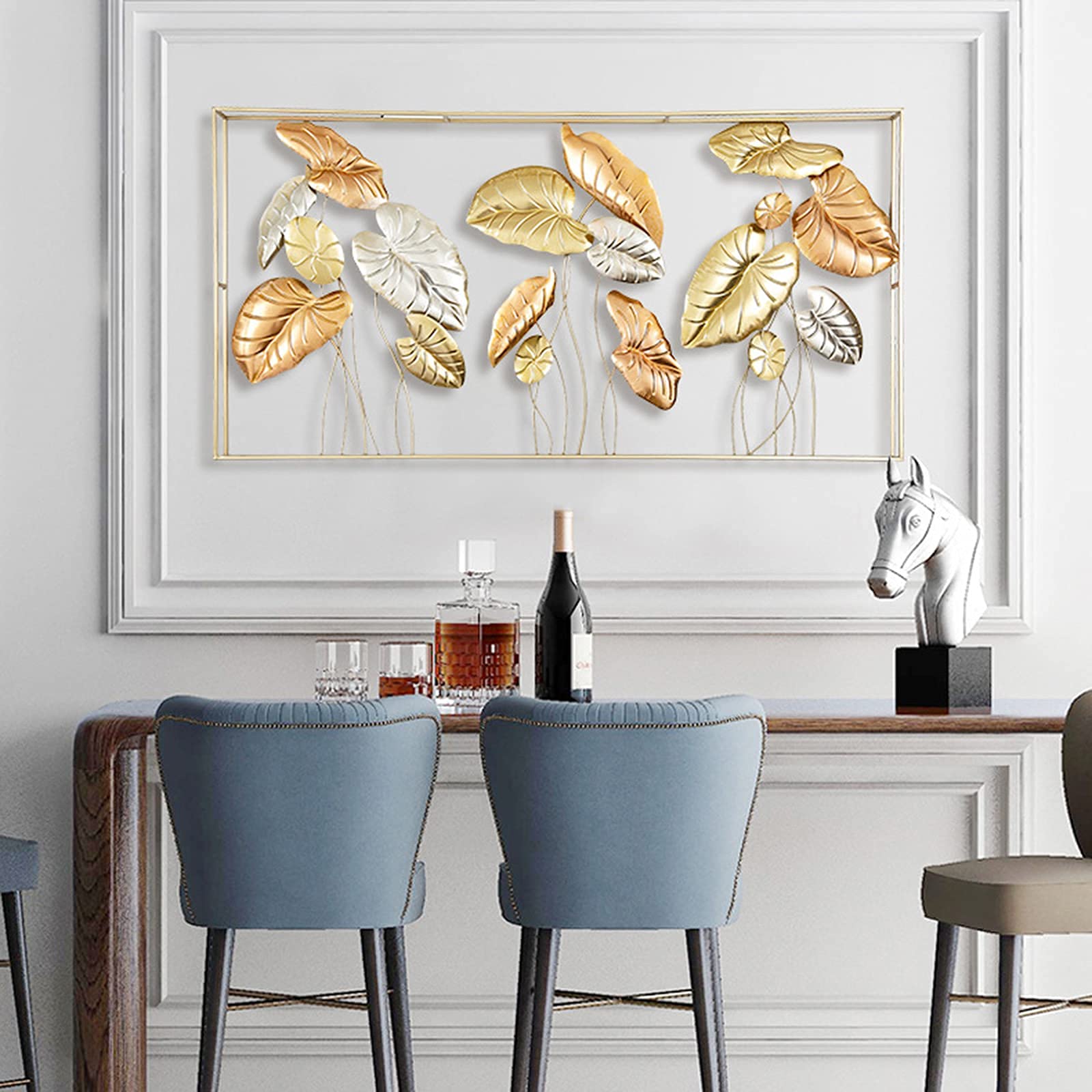Leaf Metal Wall Sculpture