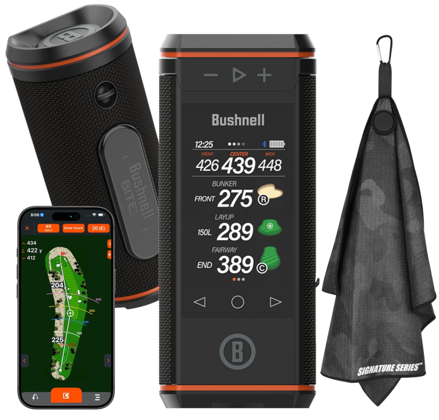Amazon.co.jp: Bushnell Golf Wingman HD GPS スピーカー カラータッチ