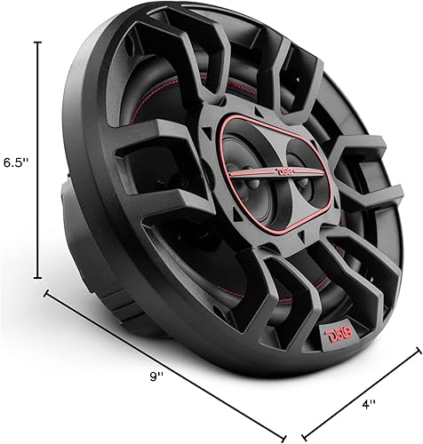 Miniatura 9 de DS18 G6.9Xi GEN-X - Altavoces coaxiales de 3 vías de 6 x 9, 180 vatios, 4 ohmios con tweeters de cúpula Mylar, parrilla incluida, altavoz de rango