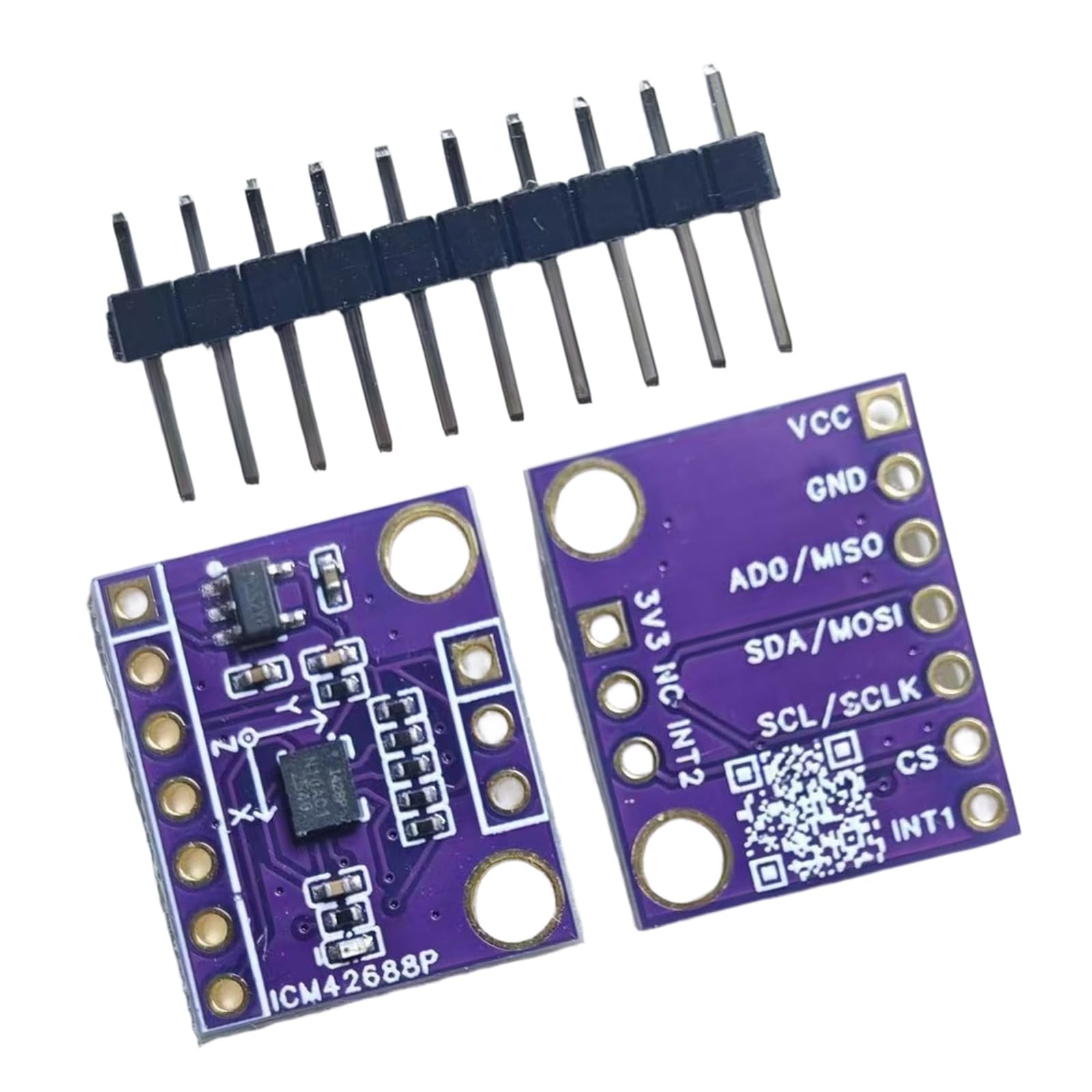 Precisione ICM42688 Modulo a 6 Alberi con deriva a Bassa Temperatura e interfacce IIC SPI per sistemi integrati Indossabili Trasduttore Navigazione