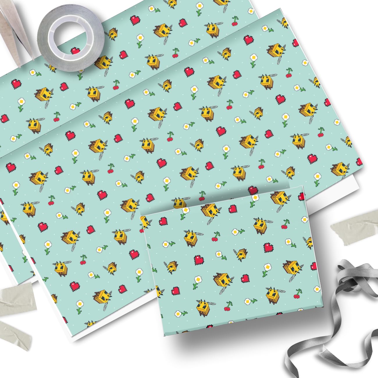 2pk Minecraft Carta Da Imballaggio E Etichette - Foto 7