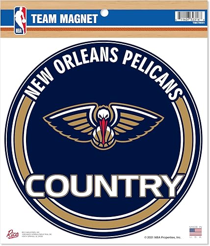 Vista 29 de Rico Industries NBA Basketball 8" Round Magnet