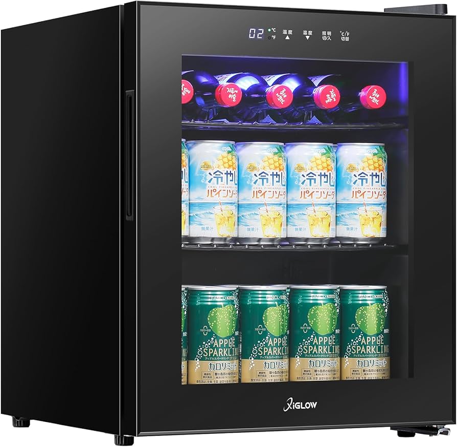 Amazon | XiGLOW(シグロー) 45L 冷蔵庫 2～18℃ 展示用 ファン式