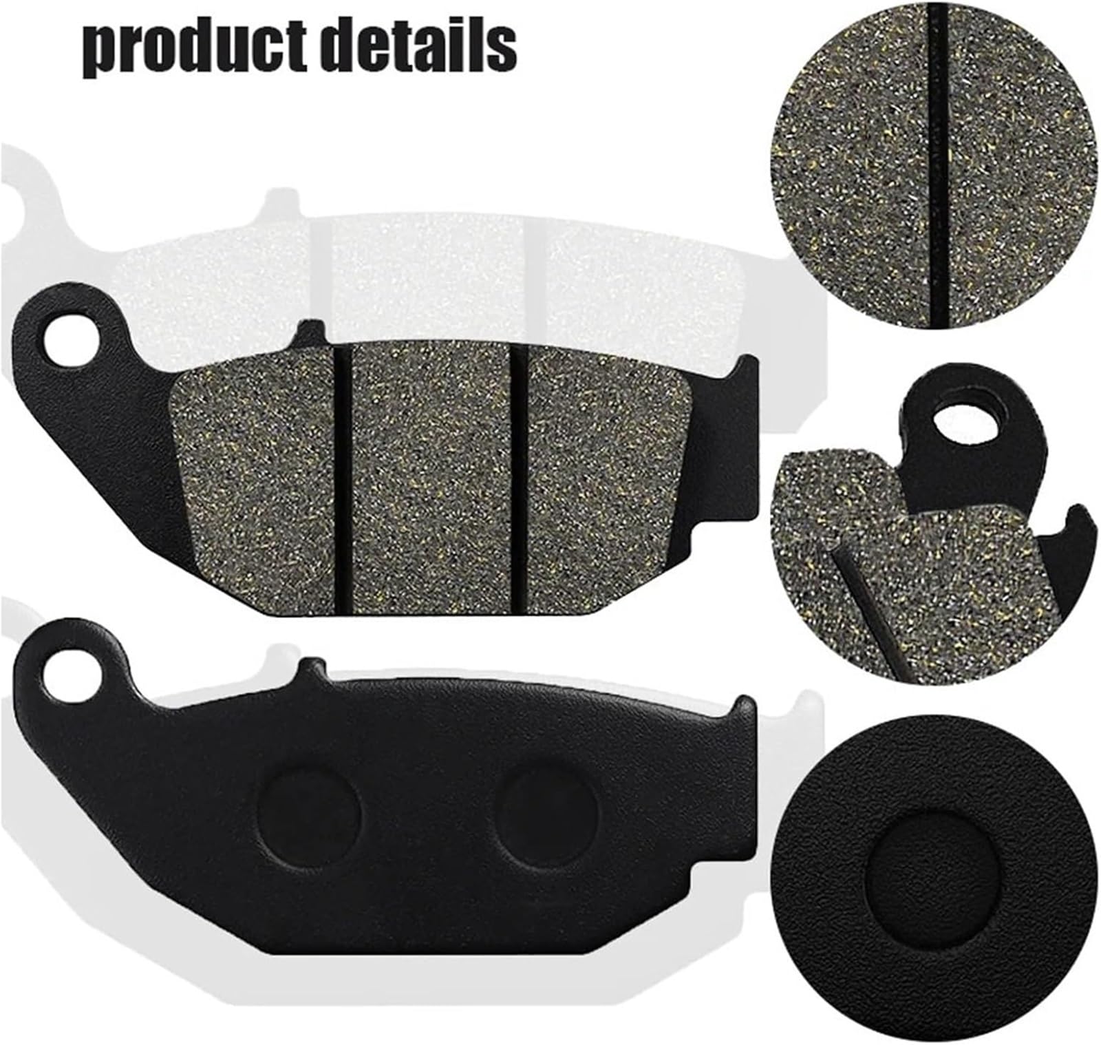 Pastillas De Freno Delanteras Y Traseras EBC Para Honda CRF250L Y Rally (2013-2021) – Carbono