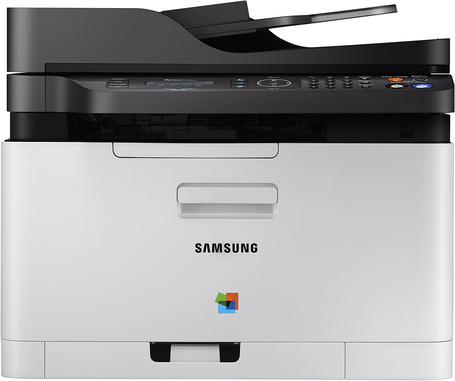 HP Samsung Electronics Xpress SL-C480FW/XAA Wireless Color Printer with Scanner, Copier & Fax (SS256H)