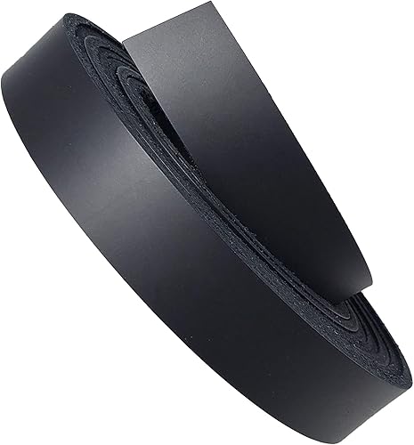 Pitka Leather - Tiras de cuero de 34 pulgadas de ancho y 84 pulgadas de largo, 6-7 onzas (0.094-0.110 in), ideales para cinturones, collares,