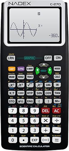 Calculadora científica con funciones gráficas para estudiantes universitarios y de secundaria, ingeniería, matemáticas avanzadas, cálculo, álgebra,