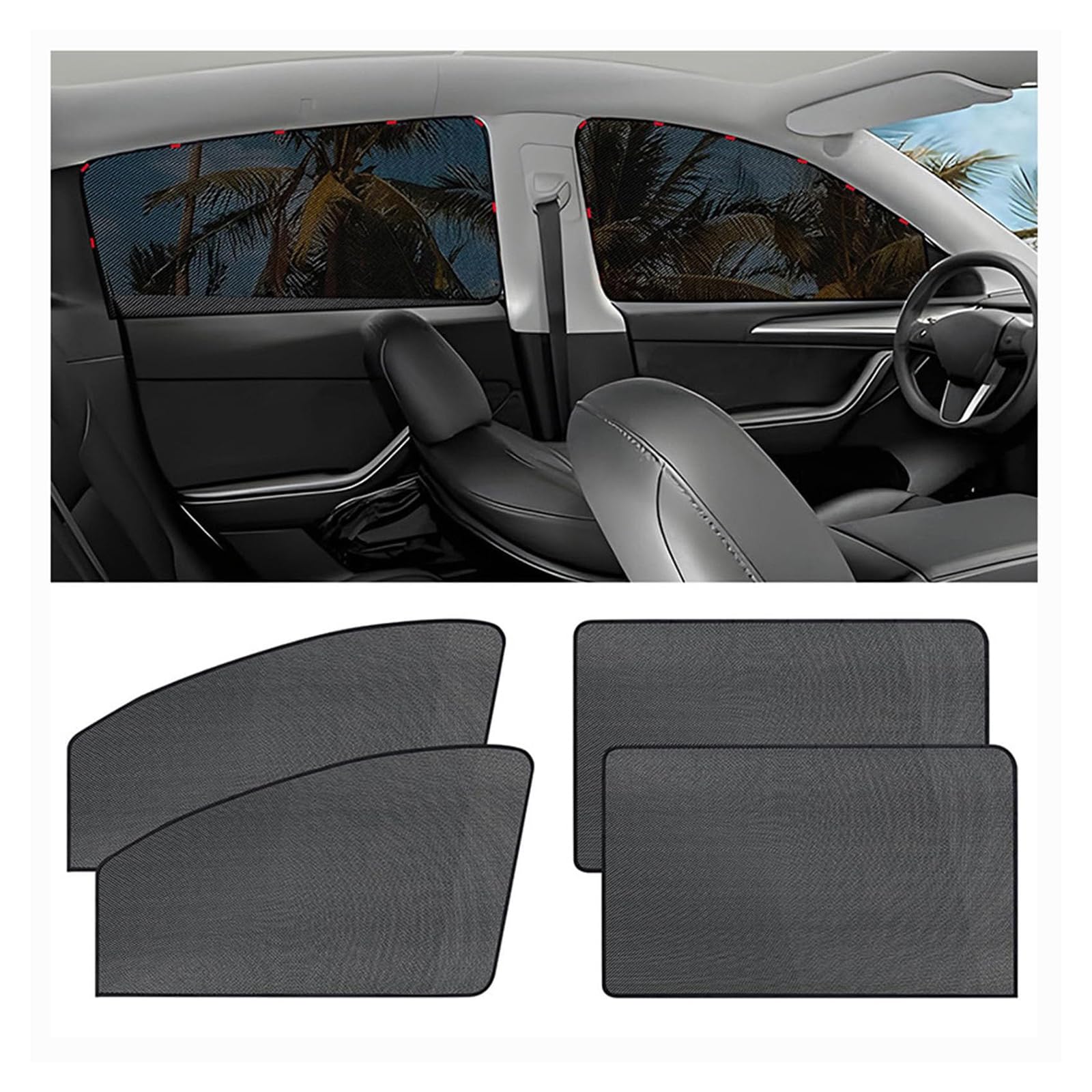 Pare-soleil voiture magnétique Kia Sportage 1993-2026 rideau occultant
