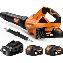 Leaf Blower Cordless, New Upgraded 1200W Brushless Motor Leaf Blower, 700CFM 200MPH with 3 Speed Modes, 160Mins Max Runtime, Handheld Electric Blower for Lawn Care, Yard, Dust & Snow