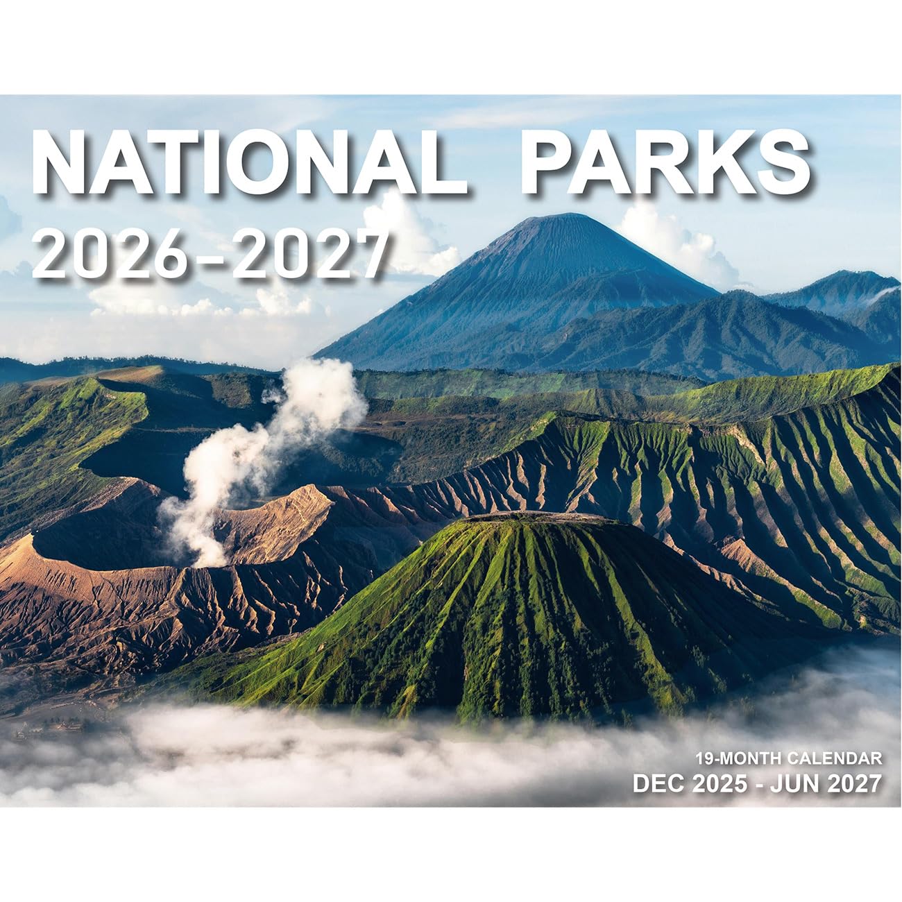 Calendar 2025-2026 - Wall Calendar from November 2025 to June 2027, 2025-2026 Hanging Calendar with Holiday Marked, Premium Paper for Organizing, 8.5'' x 11'',National Park - A