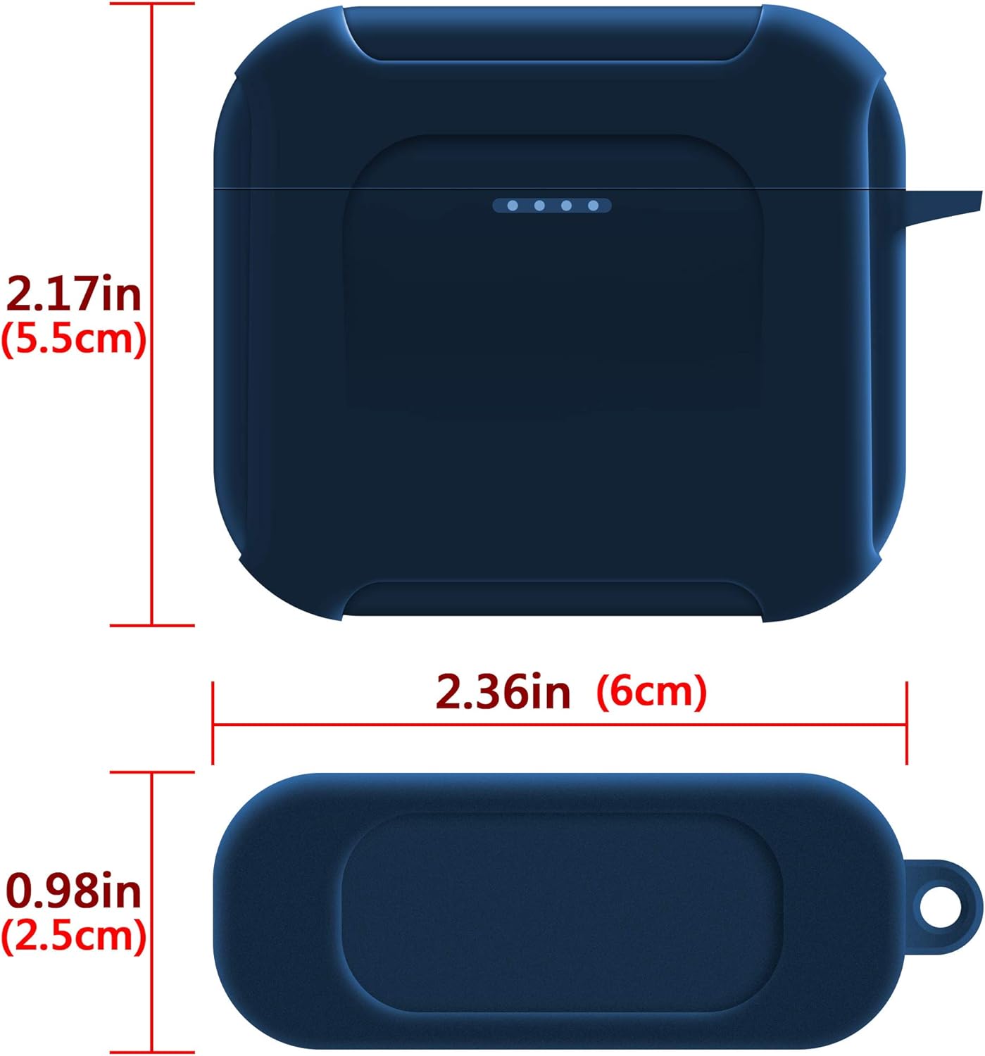 Amazon Com Geekria Silicone Case Cover Compatible With Skullcandy Indy Evo True Wireless Earbuds Protective Charger Carrying Case Wireless Earphones Skin Cover With Keychain Hook Charging Port Accessible Electronics