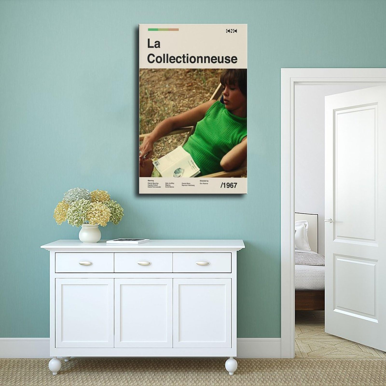 Poster Mural Vintage 'Hit Me' 60x90 Cm - Décoration Toile Pour Salon, Chambre, Bureau