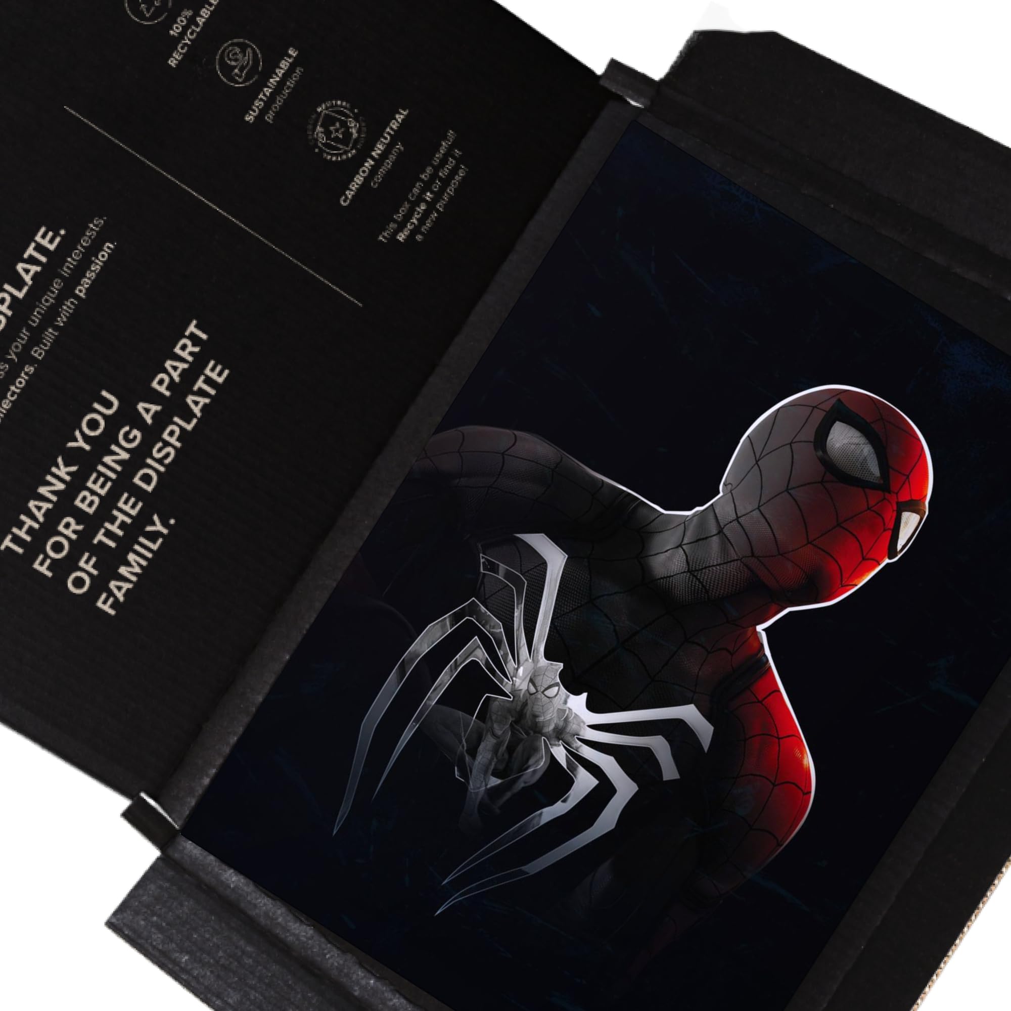 Amazon.com: Displate Official Spiderman Metal Poster Magnetic