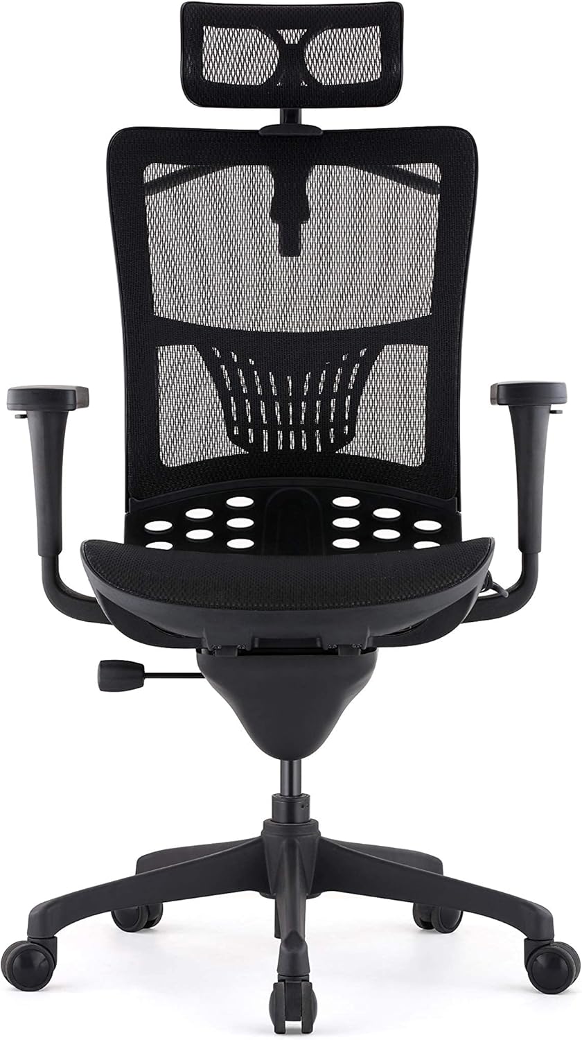 Multifunctional Seating, Home Office Desk and Chair, highBack mesh Computer Work