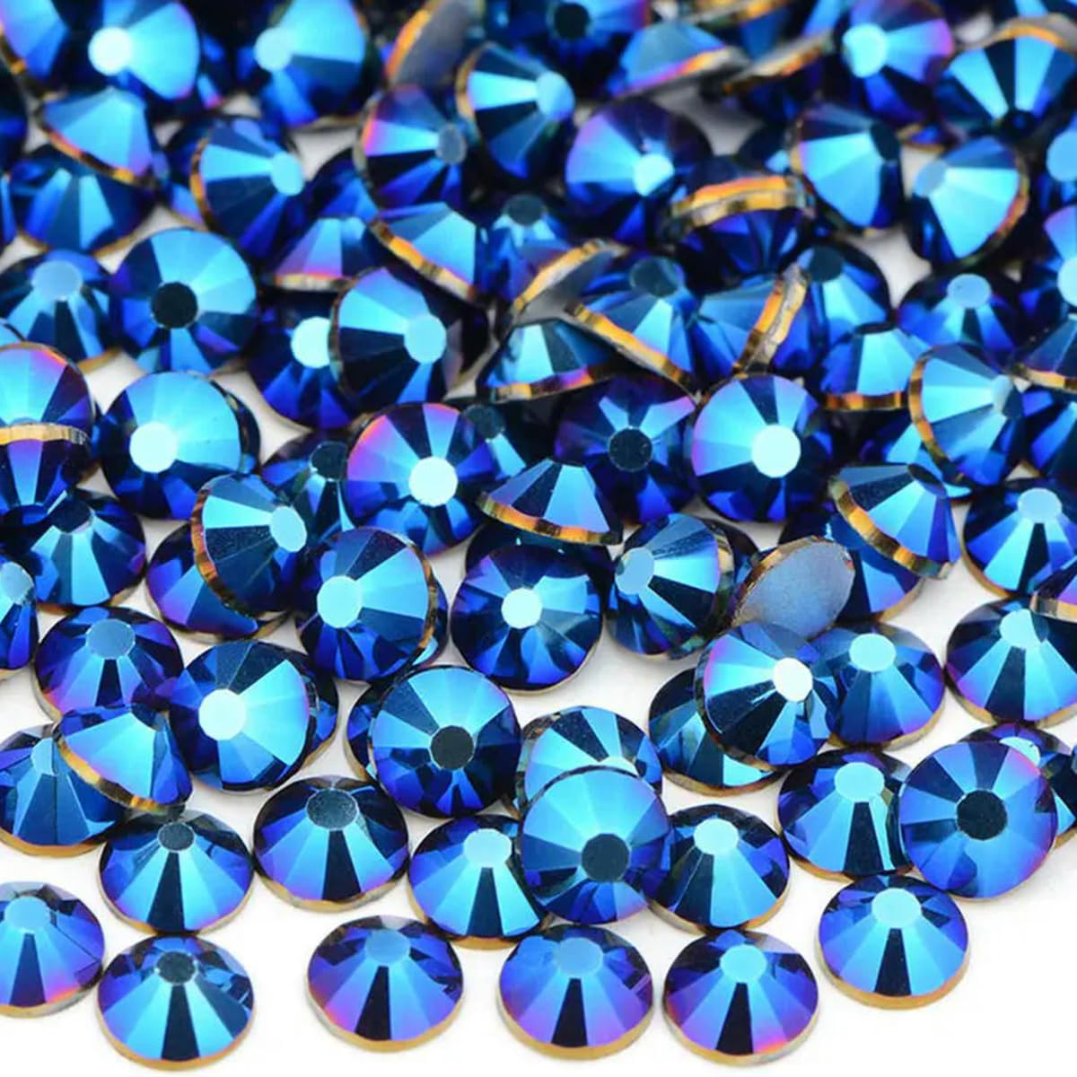 CIVIOOH SS6 SS8 SS10 SS12 SS16 SS20 SS30 Flatback Glass Rhinestones Clear Crystal AB Nail Strass Non-Hotfix Stone DIY Crafts