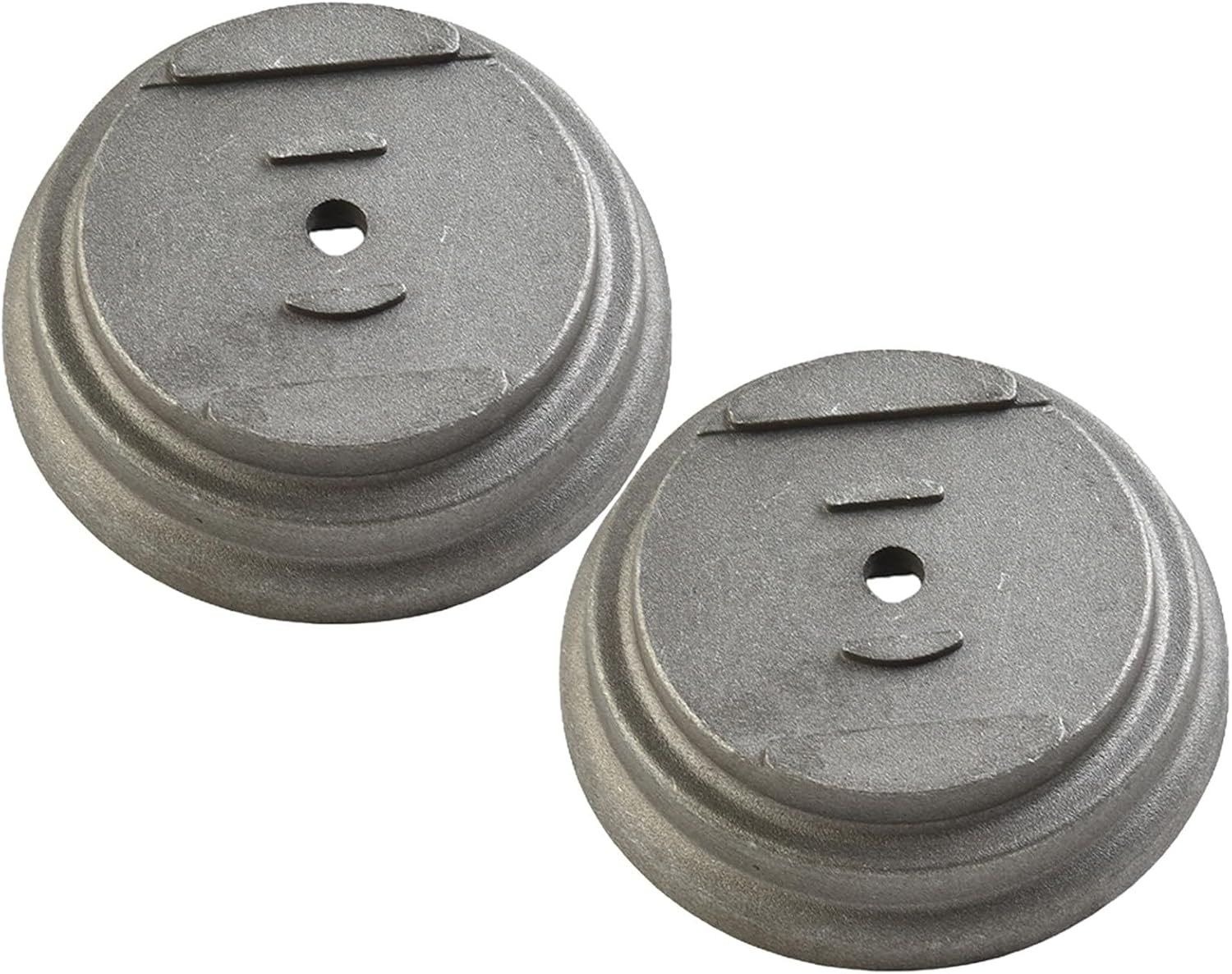 for Stainless Steel Grass Cover 2PCS for Electric Lawn Mower Accessories, Detachable Head Shield for Garden Pruning and Mowing Silver
