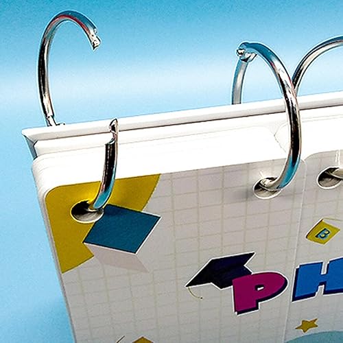 Miniatura 5 de Palabras Tarjetas de memoria para niños pequeños Phonics Alphabet Flashcards Inglés Tarjeta de fonética Calendario de escritorio