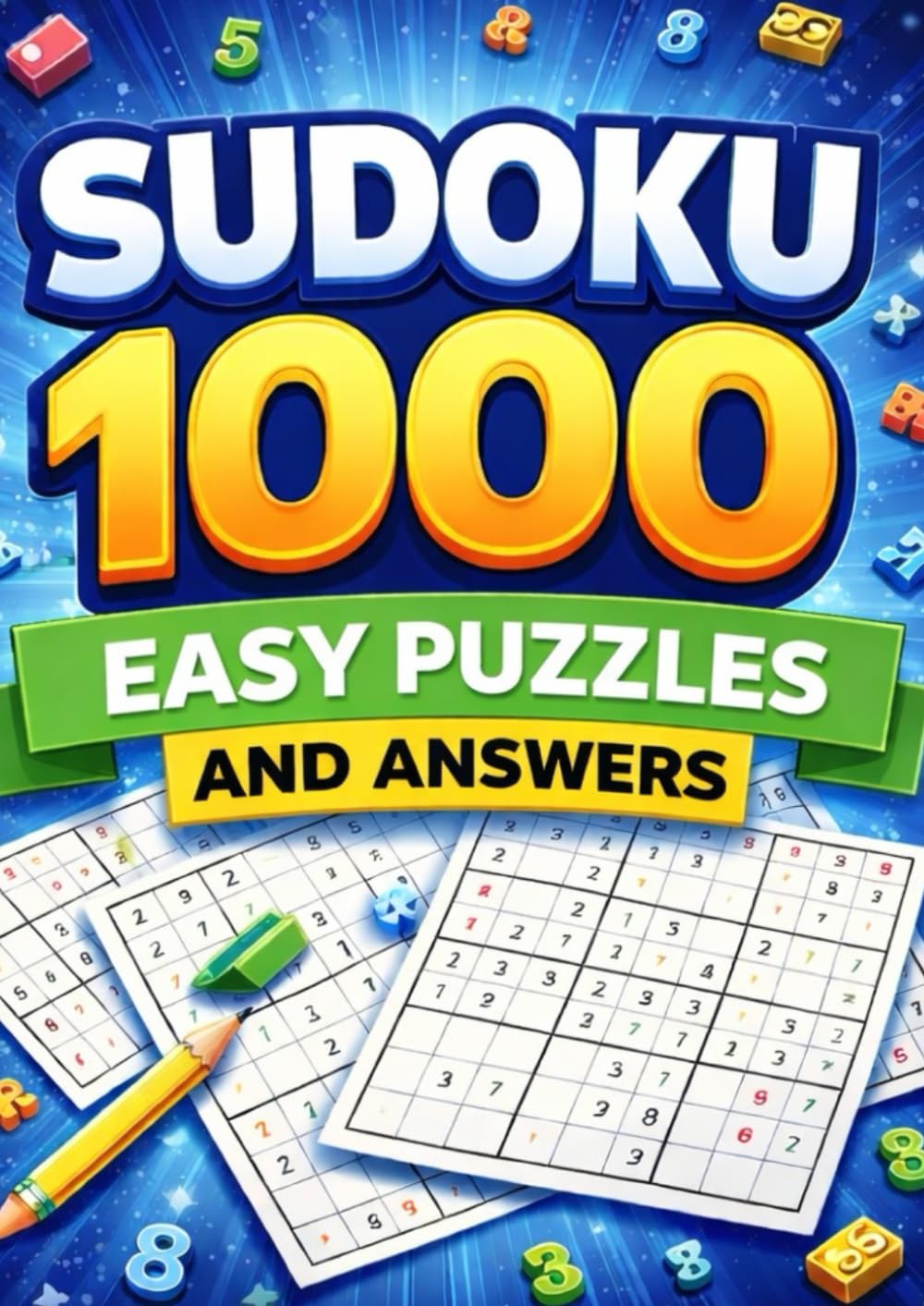 Sudoku 1000 puzzles easy