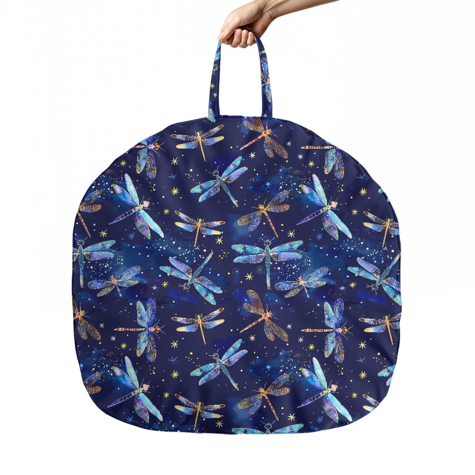 NETILGEN Galaxy Dragonfly Lounger Cover for Newborn,Breathable Soft Baby Lounger Cover Snugly Fit Infant Lounger,Removable Cover for Infant Lounger Pillow Cover,Nest Sleeper Pillow with Cotton Cover