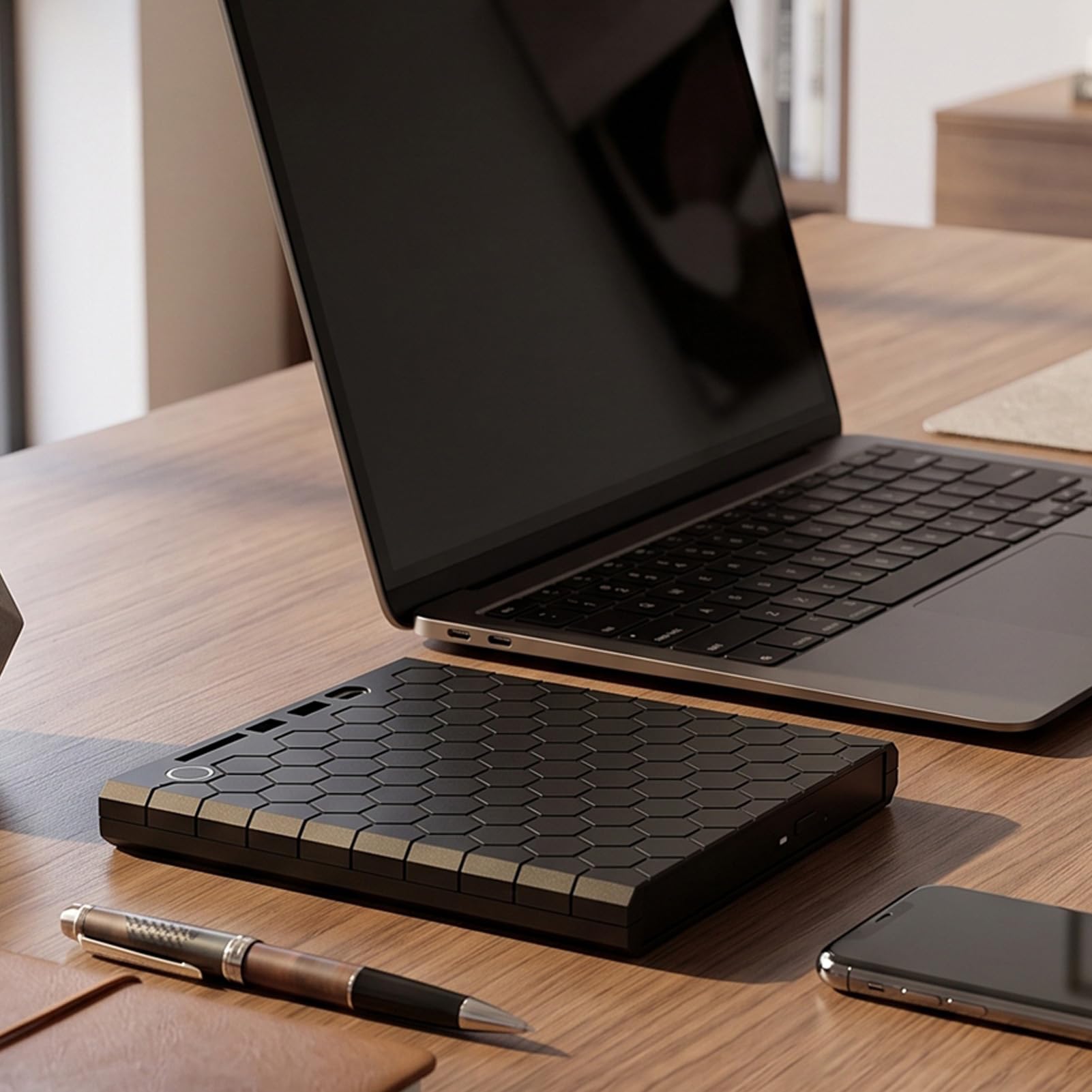 Luocute Unità CD DVD Esterna con USB 3.0 Tipo C per Laptop
