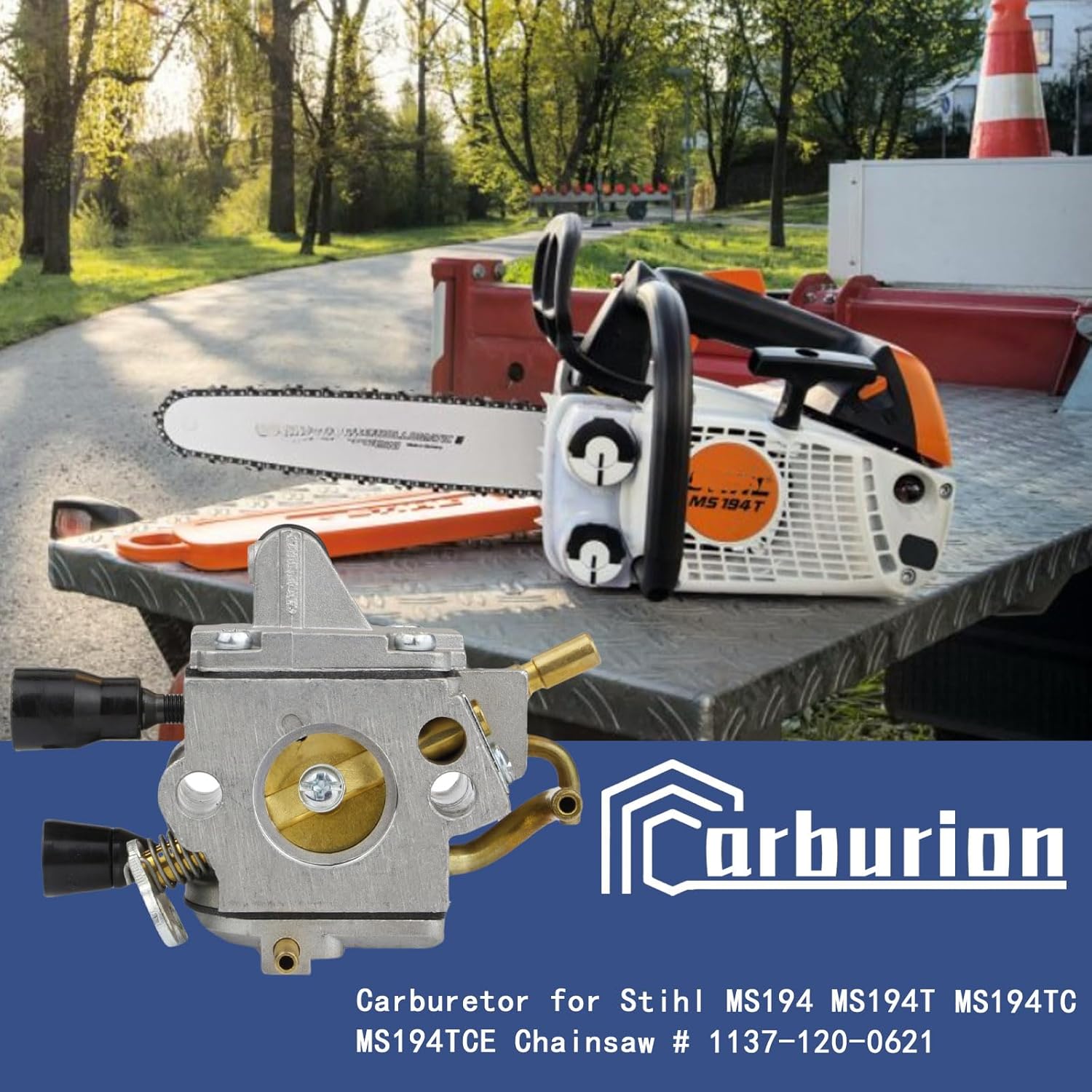 MS194T Carburetor Air Filter Tune Up Kit for Stihl MS194 MS194T MS194TC MS194TCE Engine Chainsaw # 1137-120-0621