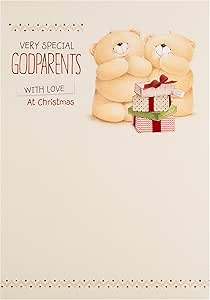 Cute Forever Friends Winter Love Design Boxed Christmas Card For