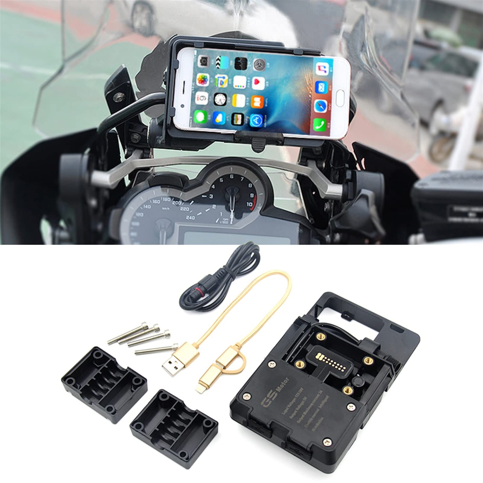Navigatore Gps Caricabatterie portatile Usb Supporto for la