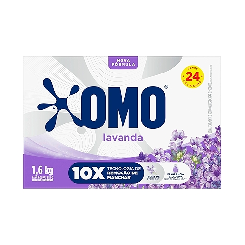 OMO Sabão Em Pó Omo Lavanda Edição Especial 1.6Kg