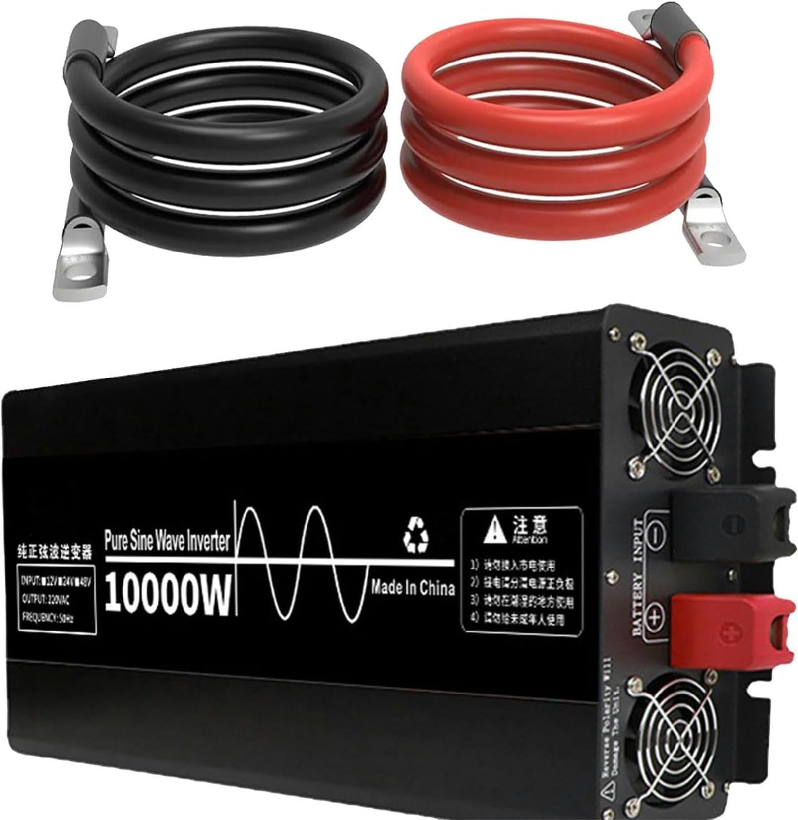 Onduleur 10000W onde sinusoïdale pure pour sécuriser l'électricité de la maison
