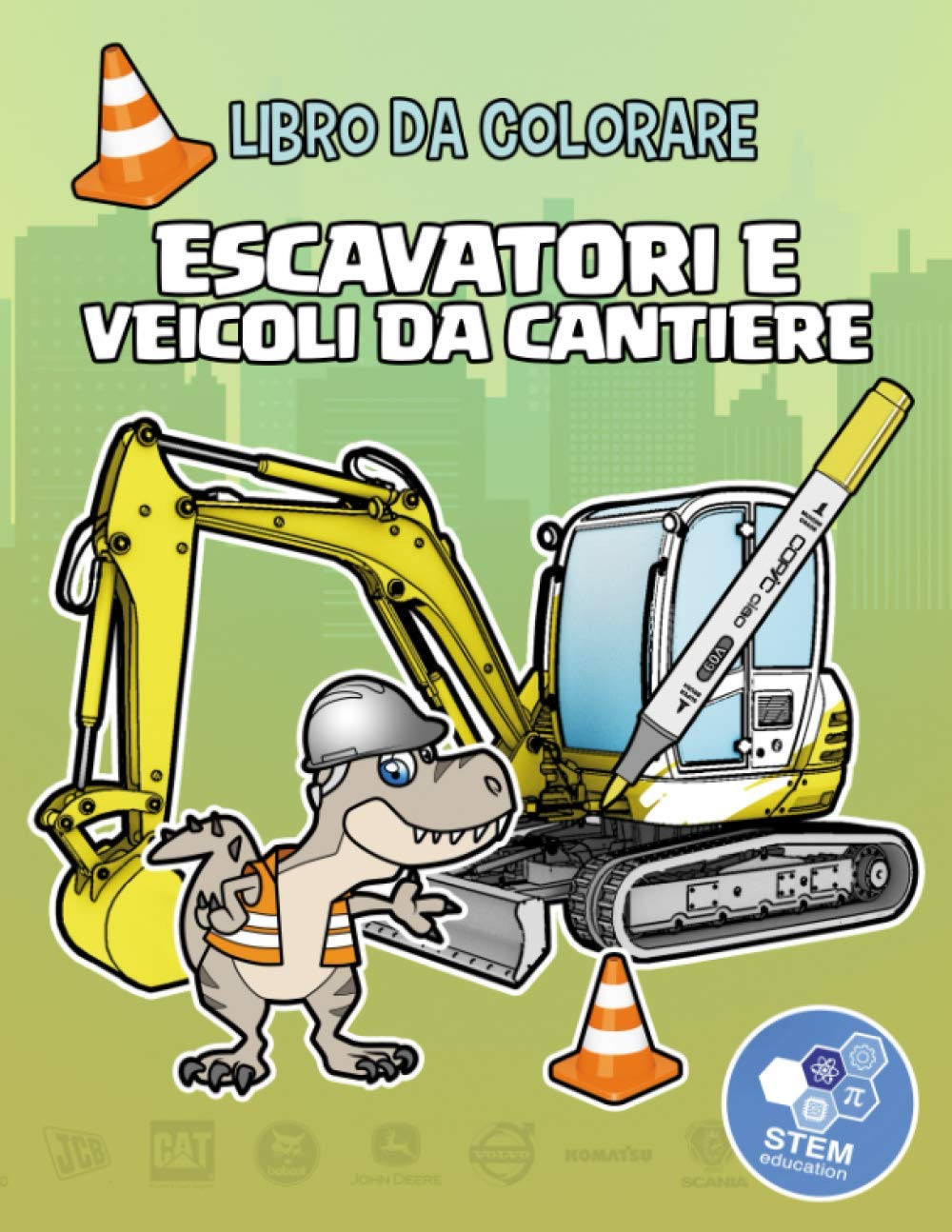 Libro Da Colorare Escavatori E Veicoli Da Cantiere 50 Veicoli libro-da-colorare-escavatori-e-veicoli-da-cantiere-50-veicoli