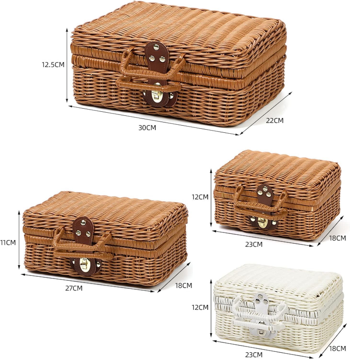 ヴィンテージ かご Amazon.co.jp: ピクニックバスケット 籐製 収納 かごバッグ 蓋