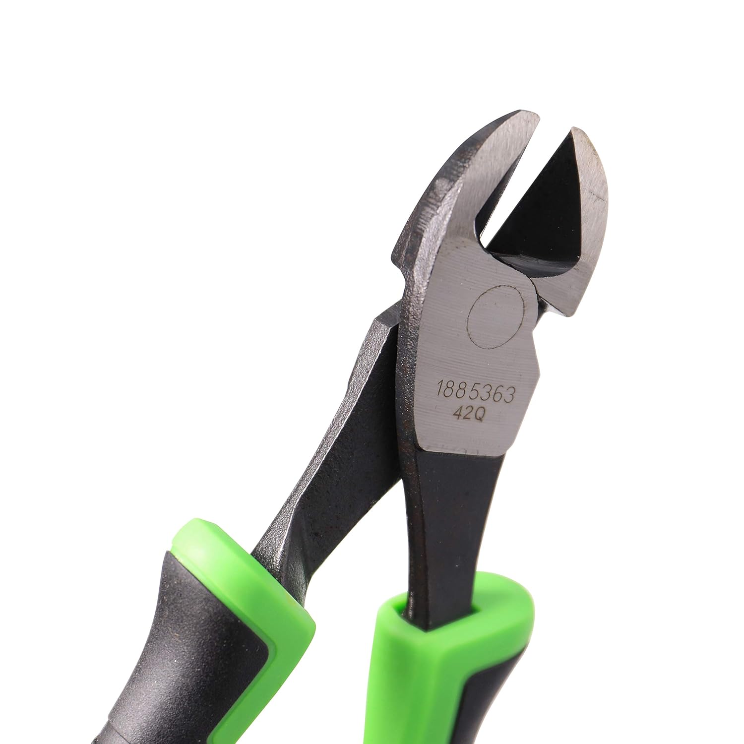 Hilmor 8" Diagonal Cutting Plier with Rubber Handle Grip, Black & Green, DCP8 1885363