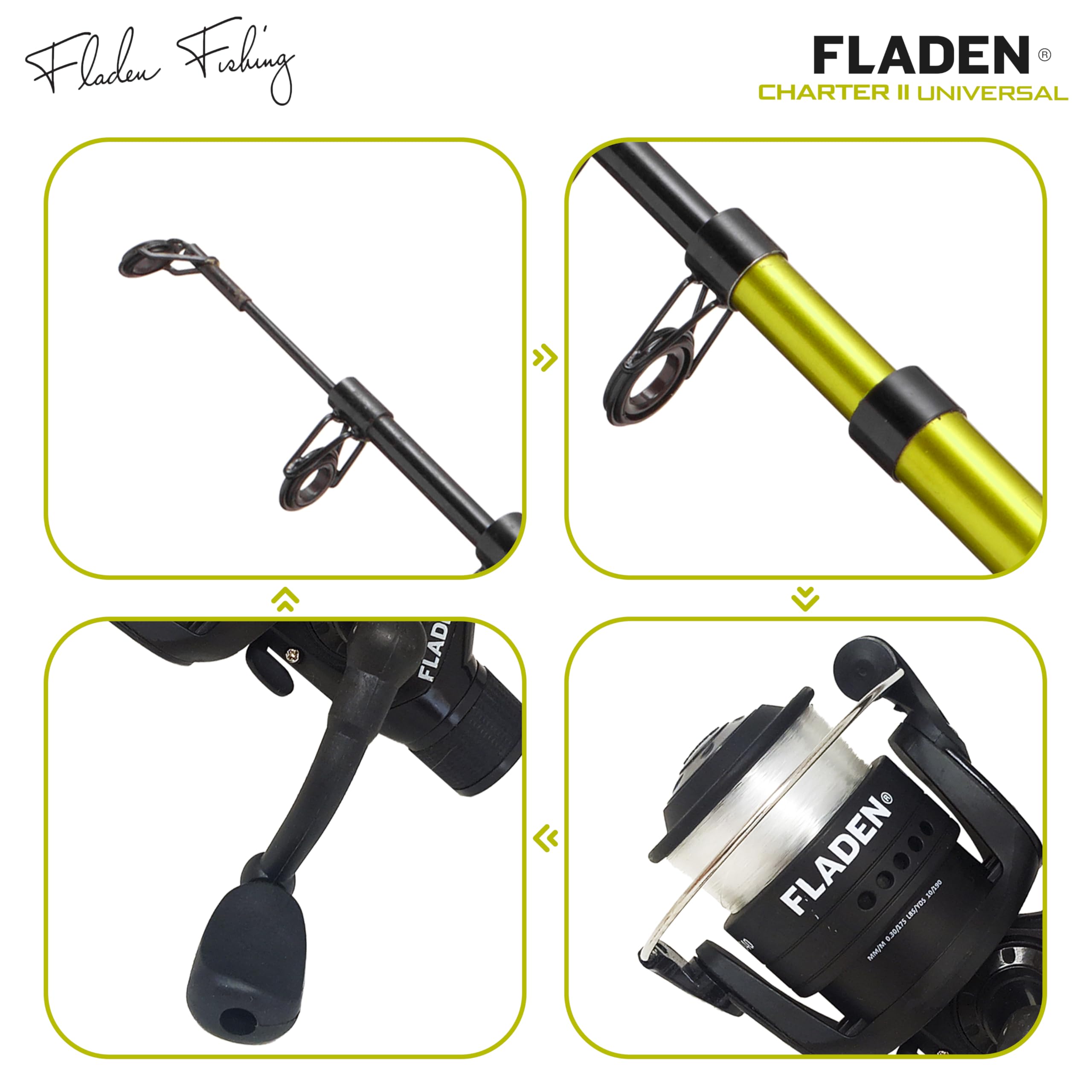 FLADEN Fishing, Rod Reel Line Fishing Set Combo - Image 3
