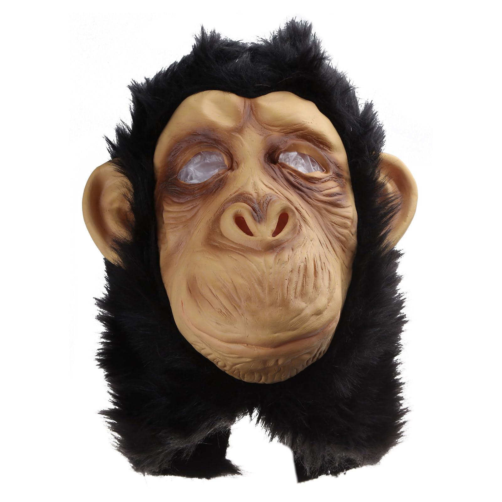 Masque de singe effrayant en latex pour soirée déguisée Halloween