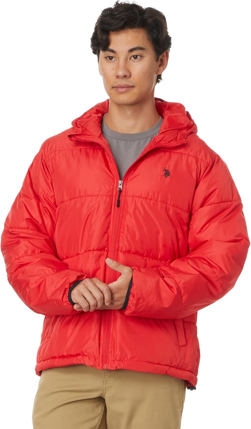 U.S. POLO ASSN. men Moderate Puffer