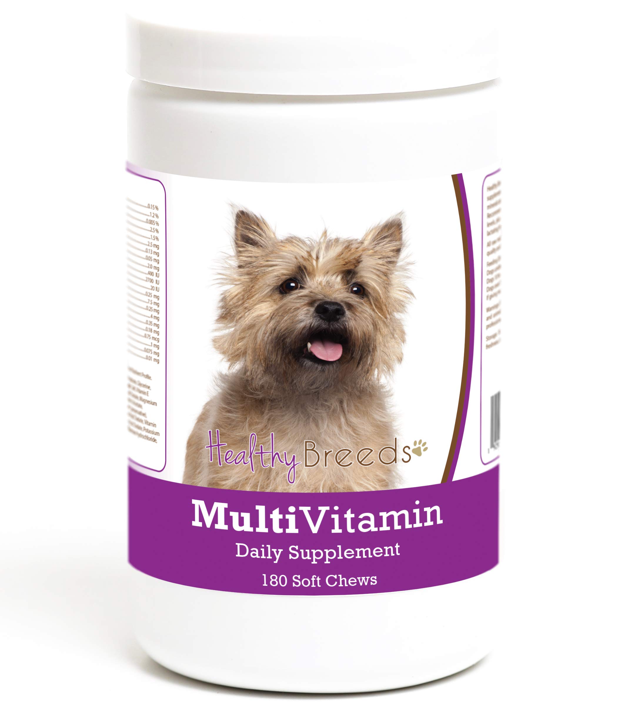Healthy Breeds Cairn Terrier Multivitamin Soft Chew for Dogs 180 Count