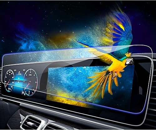 EUEKY Protector de pantalla para 2023 GLE 350 Pantalla táctil 2020-2023 2024 Mercedes Benz GLE 450 580 Pantalla Navegación Película protectora de