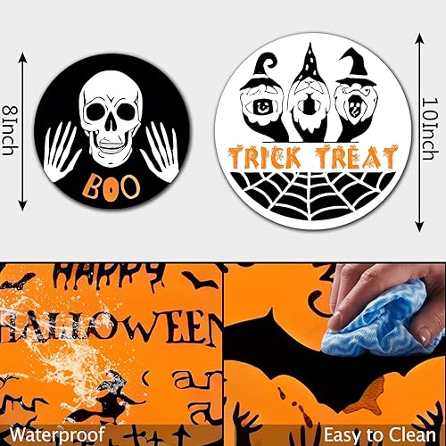 Miniatura 27 de Wildflowers - Juego de 4 fundas para quemadores de estufa de arte botánico, cubiertas superiores de estufa para quemadores de gas, estufa eléctrica