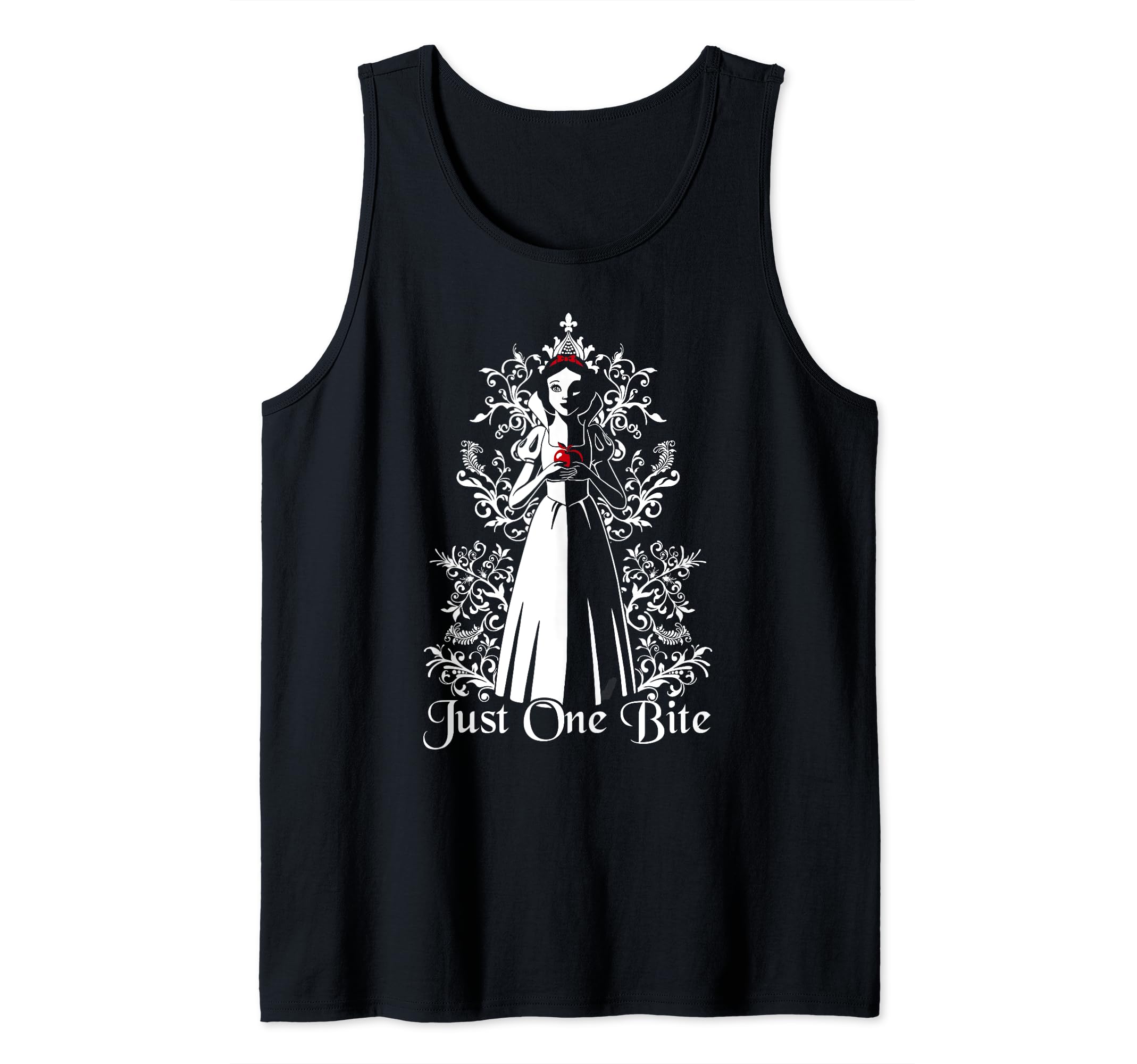 Disney Snow White Just One Bite Tank Top, Black