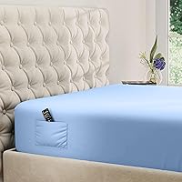 Vista 10 de DREAMCARE - Sábana bajera de tamaño individual XL, con bolsillo profundo, para colchones de hasta 15 pulgadas, resistente al encogimiento y a