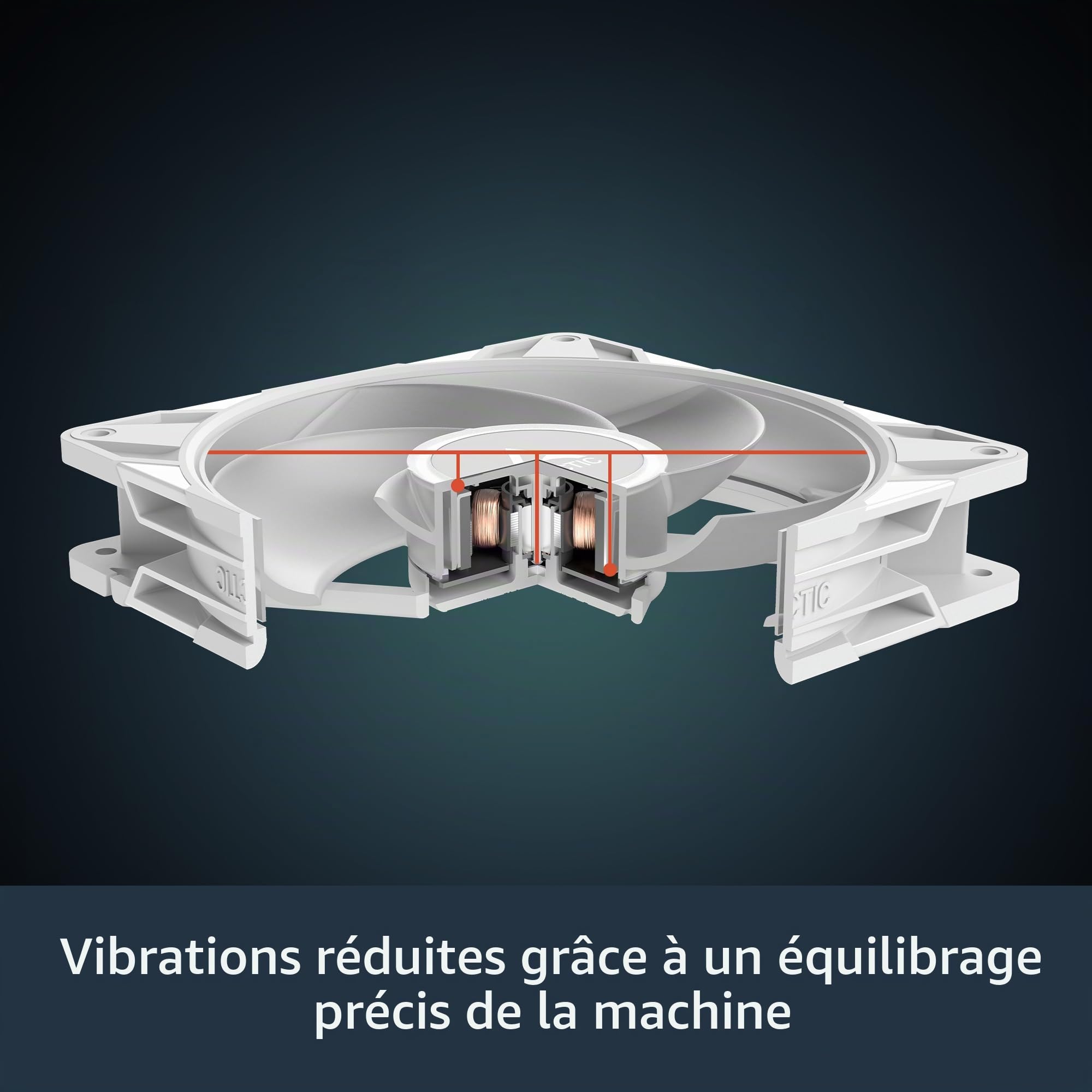 ARCTIC P14 Pro Reverse A-RGB – 3 Pack – 140 mm Ventilateur Premium avec flux d'air inversé, Ventilateur PWM avec répartiteur de câble en Y, 400-2650 rpm, 0 rpm <5% PWM, 5V Digital RGB, FDB, 4-Pin -