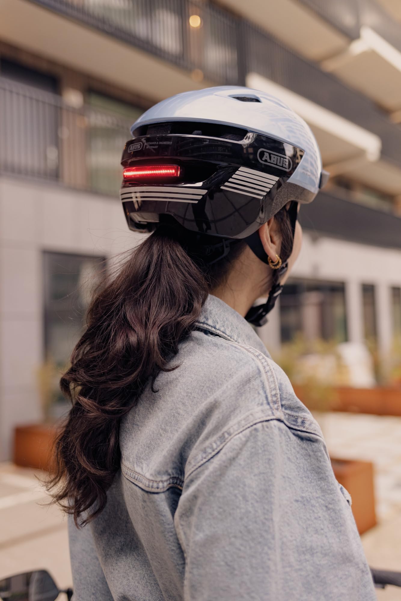 Abus Casco de Bicicleta Purl-Y Ace con Luz LED - Protección Elegante con Seguridad NTA - Unisex, para Adultos y Jóvenes - para E-Bikes y S-Pedelecs