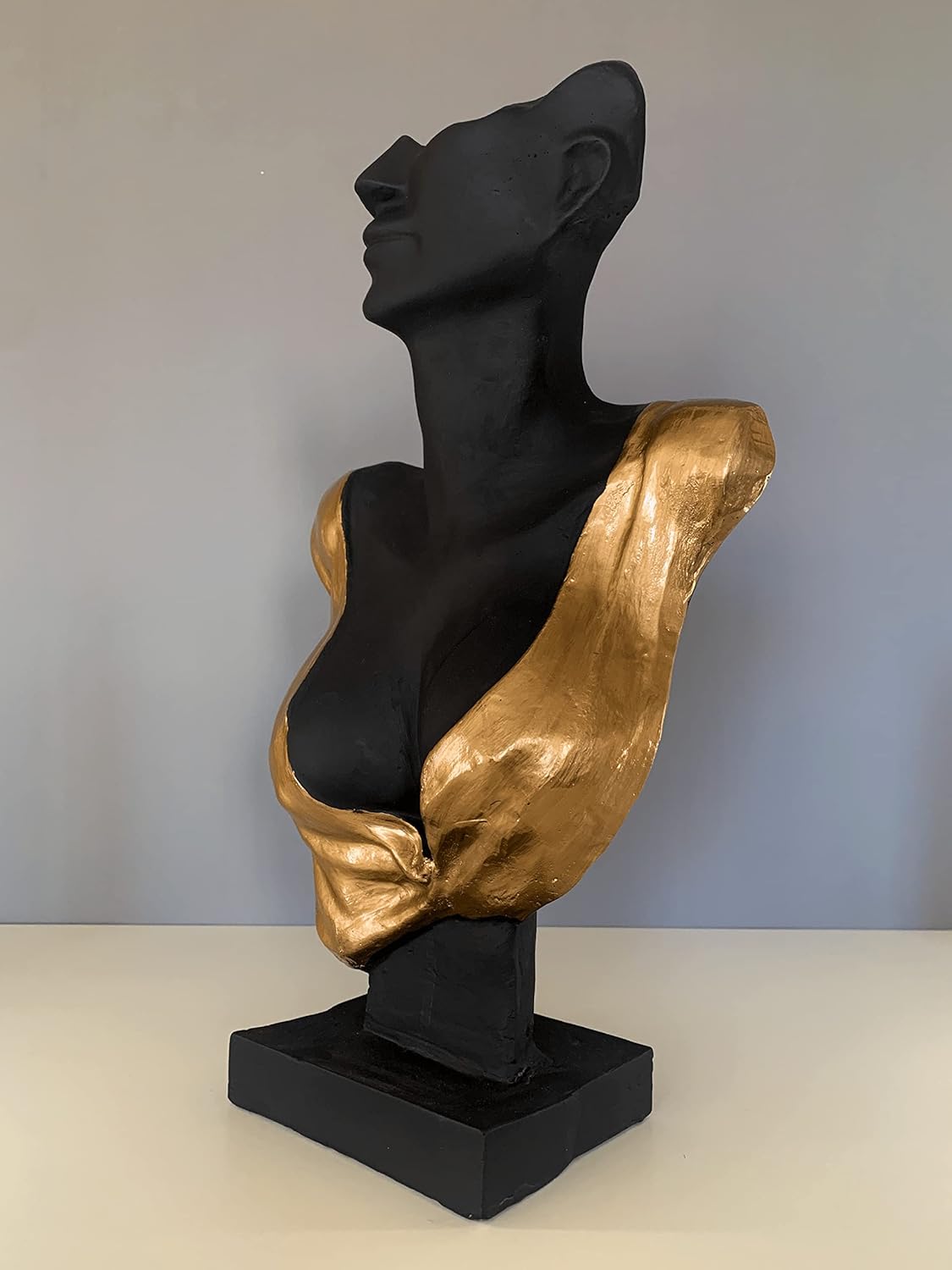 Large Female body Sculpture, Female Body Art, Face Sculpture, Woman Body Bust Statue, Art Objects