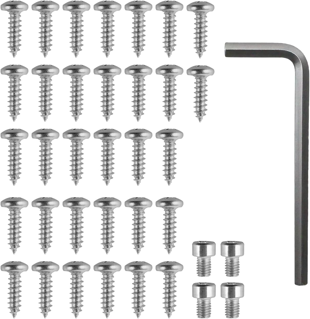 Mounting screws and Allen key for Maclean MC-497
