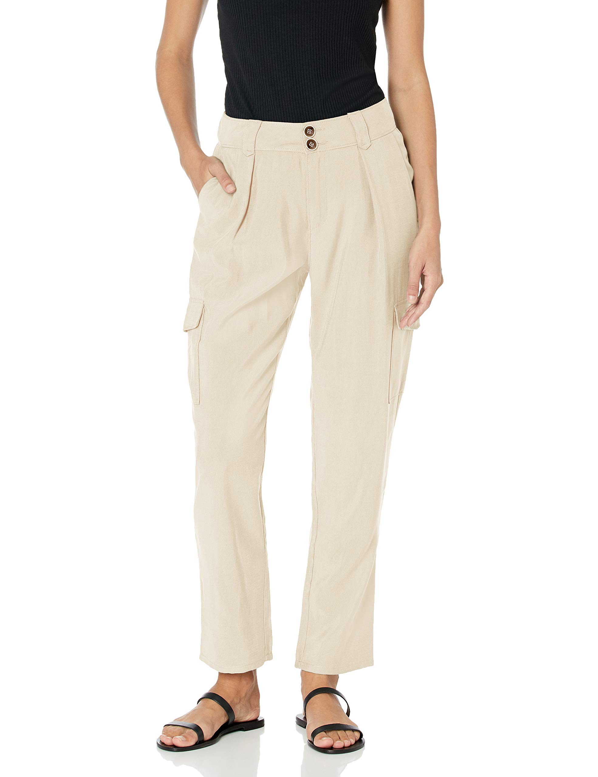 PAIGE Womens Becca High Waisted Pants